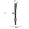 HUXUAN Manual Nose & Ear Hair Trimmer | Stainless Steel Nose & Ear Trimmer QXL onesize