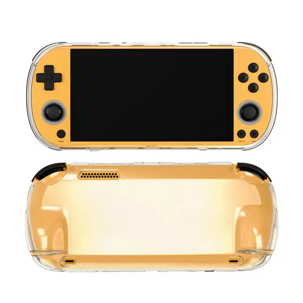 TPU Protective Case for TRIMUI Smart Pro S | Clear & Black Console Protective Case QXL