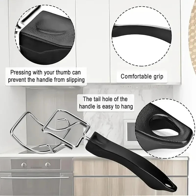 Oven Tray Lifter Clip | Heat-Resistant Rack Handle Tool Oven Tray Lifter QXL