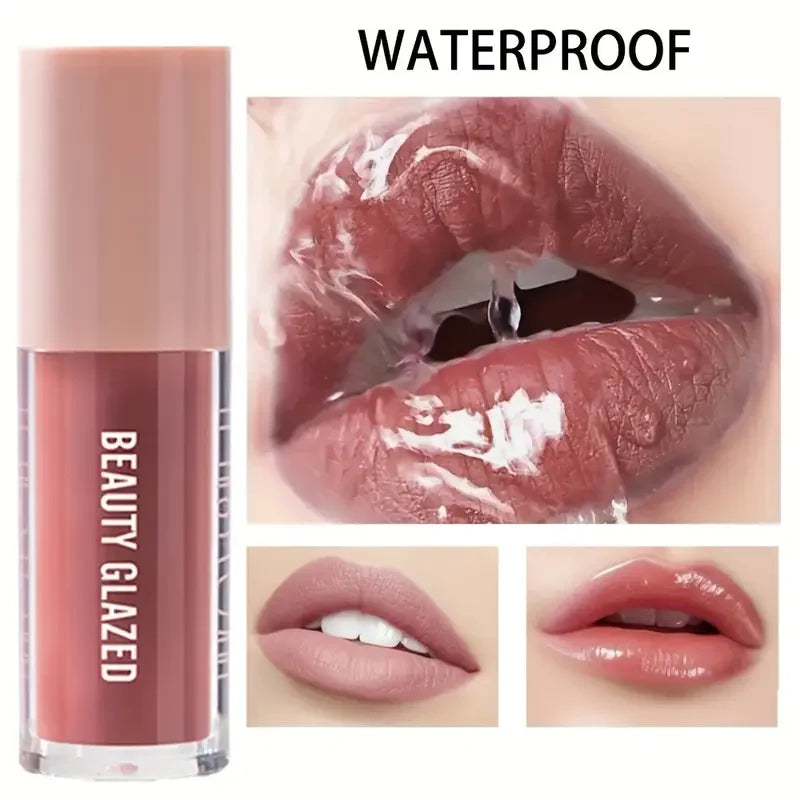 2-Pc Waterproof Matte Lip Liner & Glaze Set | Long-Lasting Lip Liner Set QXL