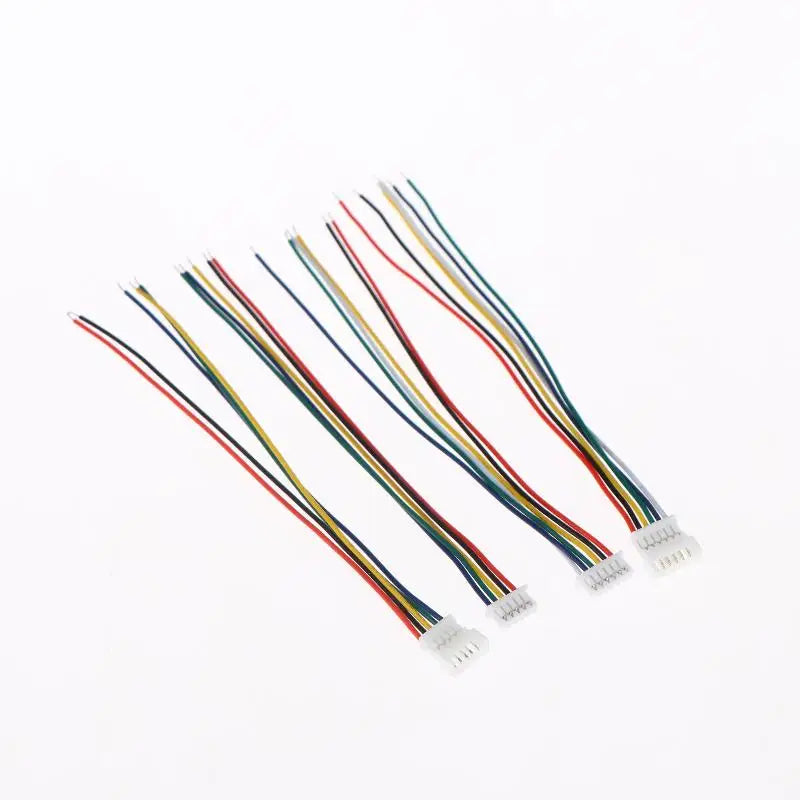 10-Pack 1.25mm Mini JST Connector Cable 2–6 Pin Male Female JST Connector Cable QXL