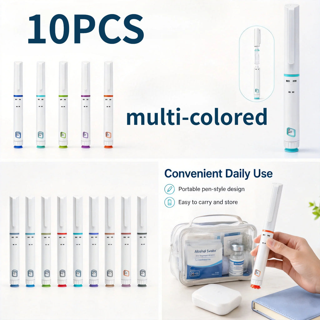 10-Pack Disposable Sterile Injection Pens 60IU 3ml Dose Control Disposable Injection Pen QXL