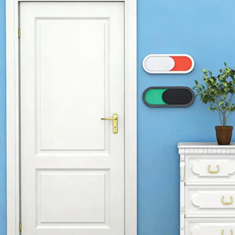 Vacant Occupied Slider Door Sign | Do Not Disturb Privacy Door Privacy Sign QXL