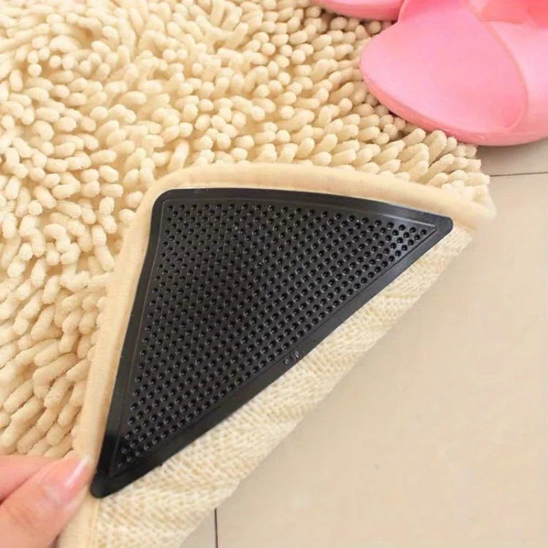 Silicone Rug Grippers | Anti-Slip Carpet Tape & Corner Holders Rug Gripper Tape QXL