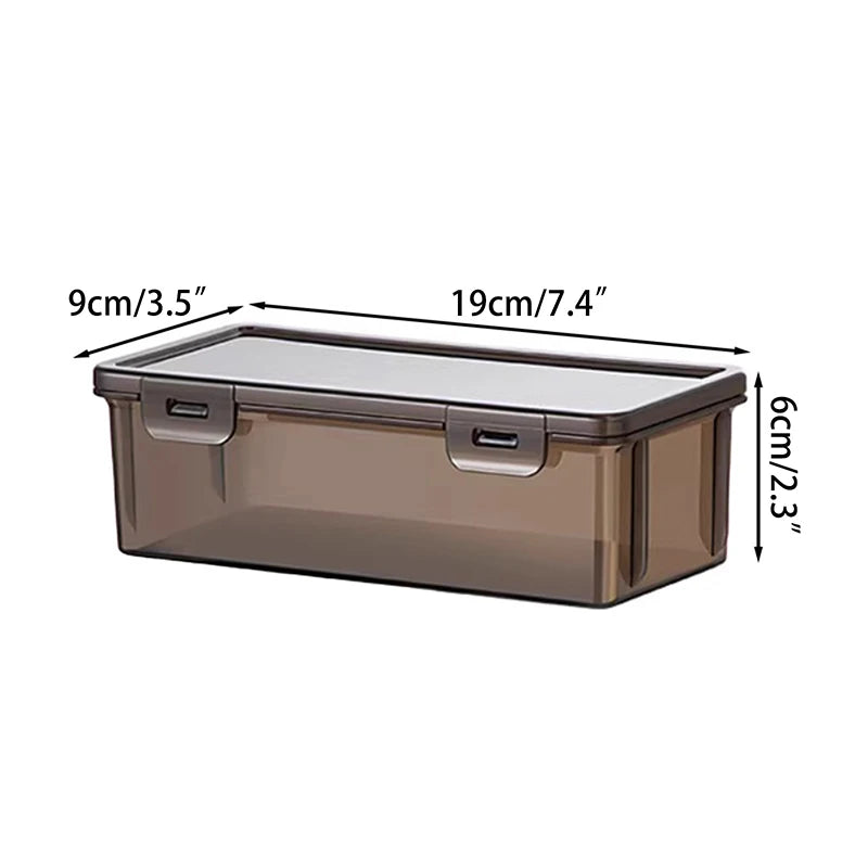 Transparent Stackable Pencil Case Box | Large Capacity Storage Pencil Storage Box QXL
