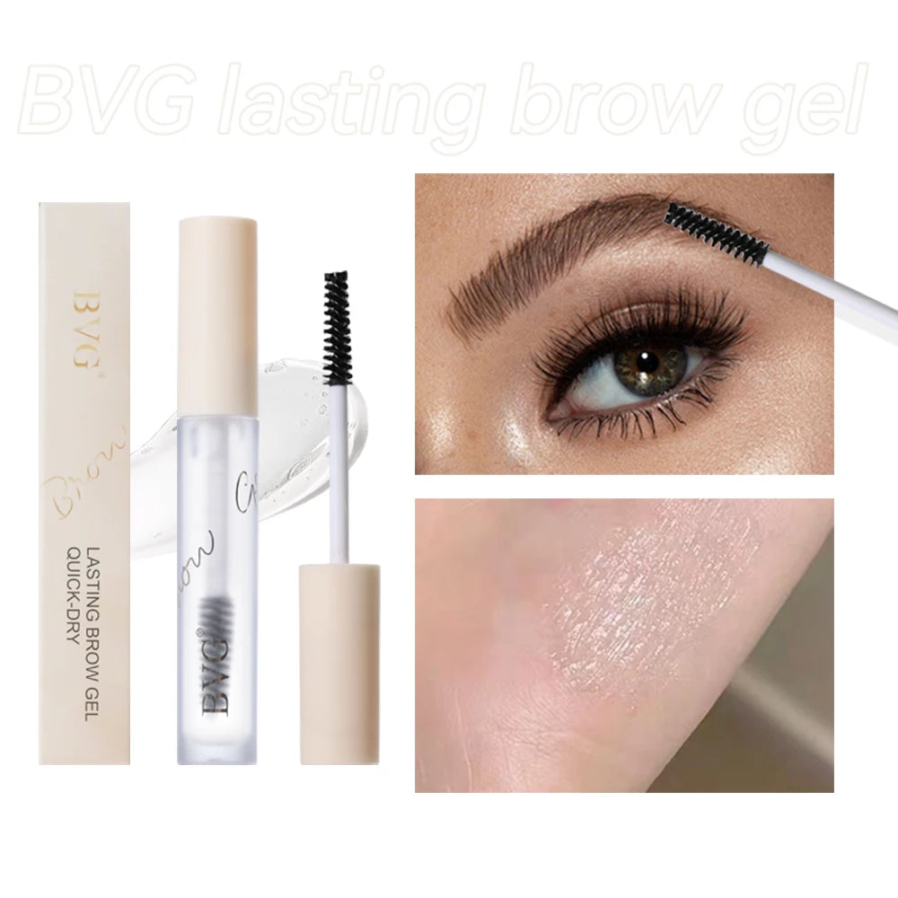 Clear Eyebrow Styling Gel | Quick-Dry Transparent Brow Mascara Eyebrow Styling Gel QXL 01