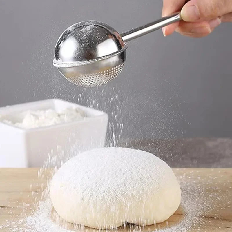 Stainless Steel Flour Sieve & Sugar Spreader | Baking Tool Flour Sieve & Sifter QXL