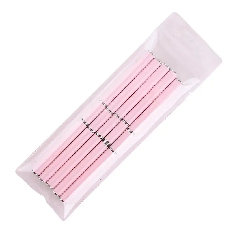 Dual-Ended Nail Art Liner Brush | UV Gel & Acrylic Tool Nail Art Brush QXL Set Pink