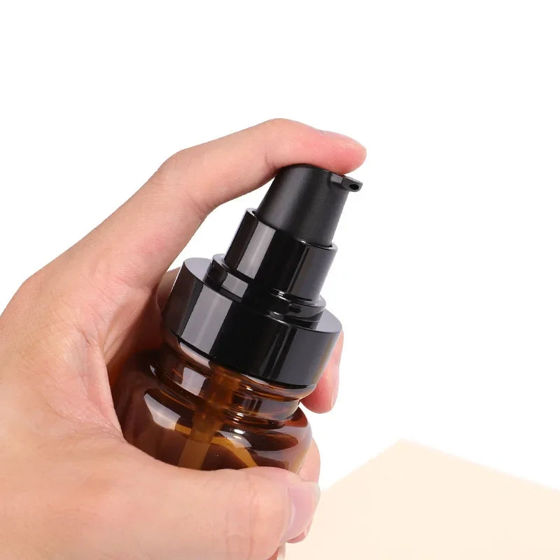 Amber Refillable Spray Bottles 40ml–120ml | Cosmetic Travel Refillable Spray Bottle QXL