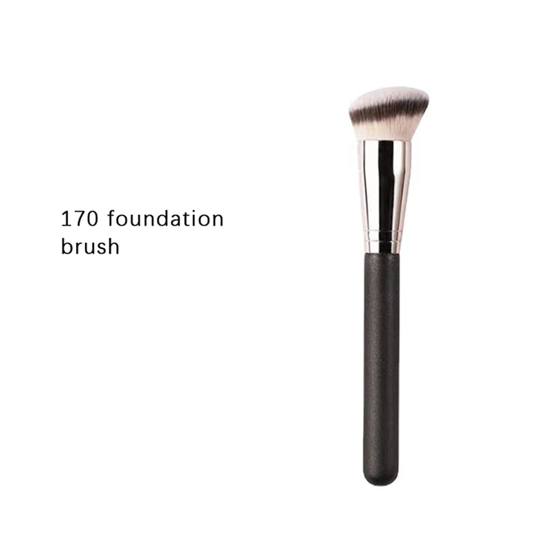 Angled Foundation & Concealer Brush – Synthetic Contour Tool Makeup Brush QXL