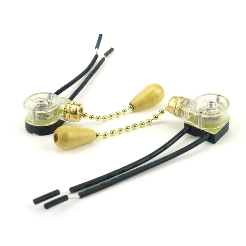 Universal Pull Cord Switch for Ceiling Fan & Wall Light Pull Cord Switch QXL