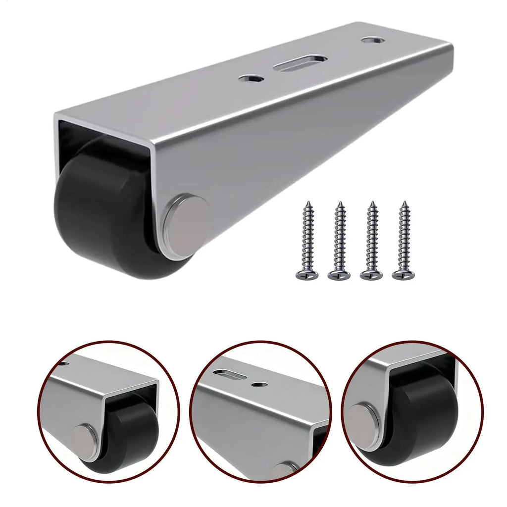 Sliding Door Rollers | Anti-Sag Track Wheels for Closet Wardrobe Sliding Door Roller QXL
