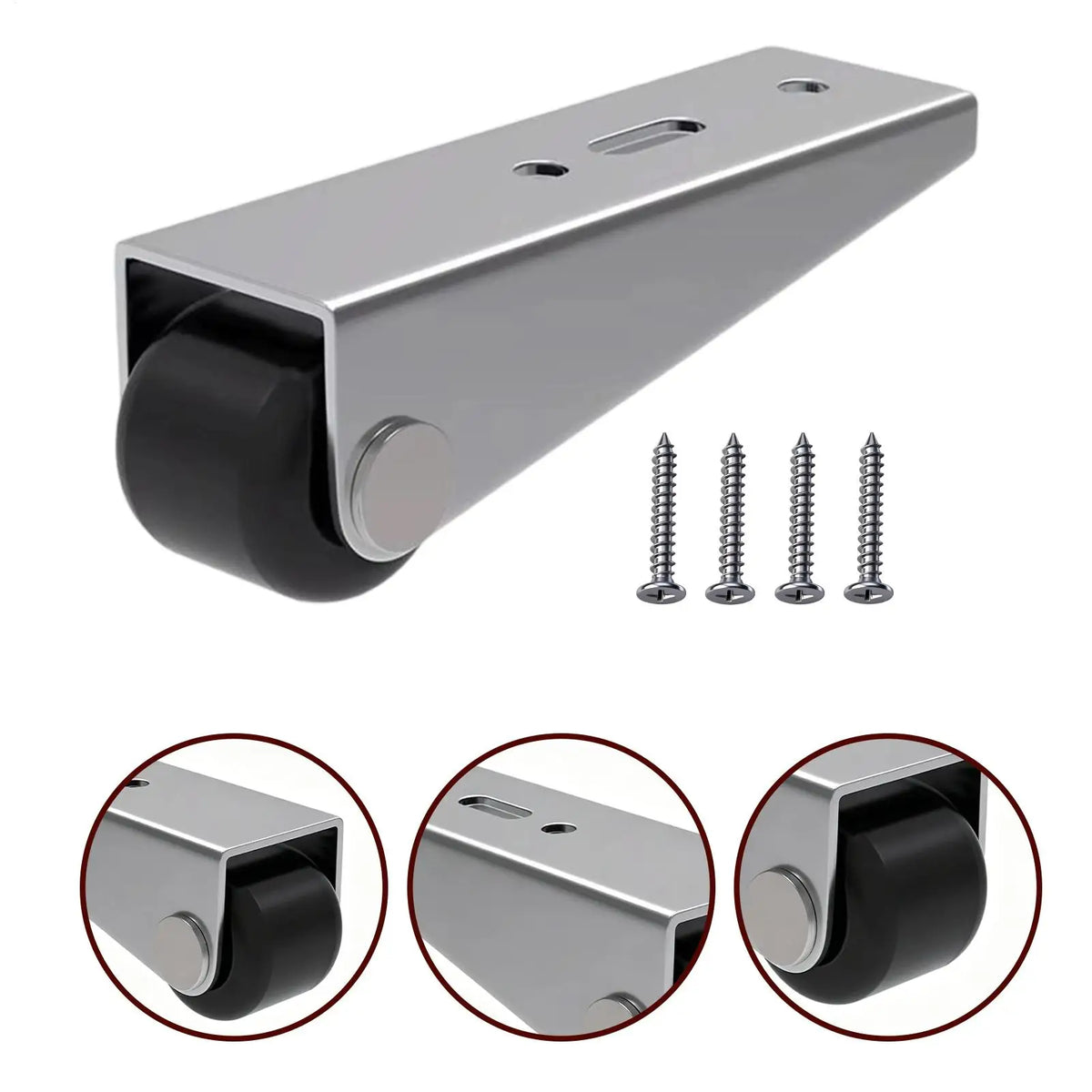 Sliding Door Rollers | Anti-Sag Track Wheels for Closet Wardrobe Sliding Door Roller QXL
