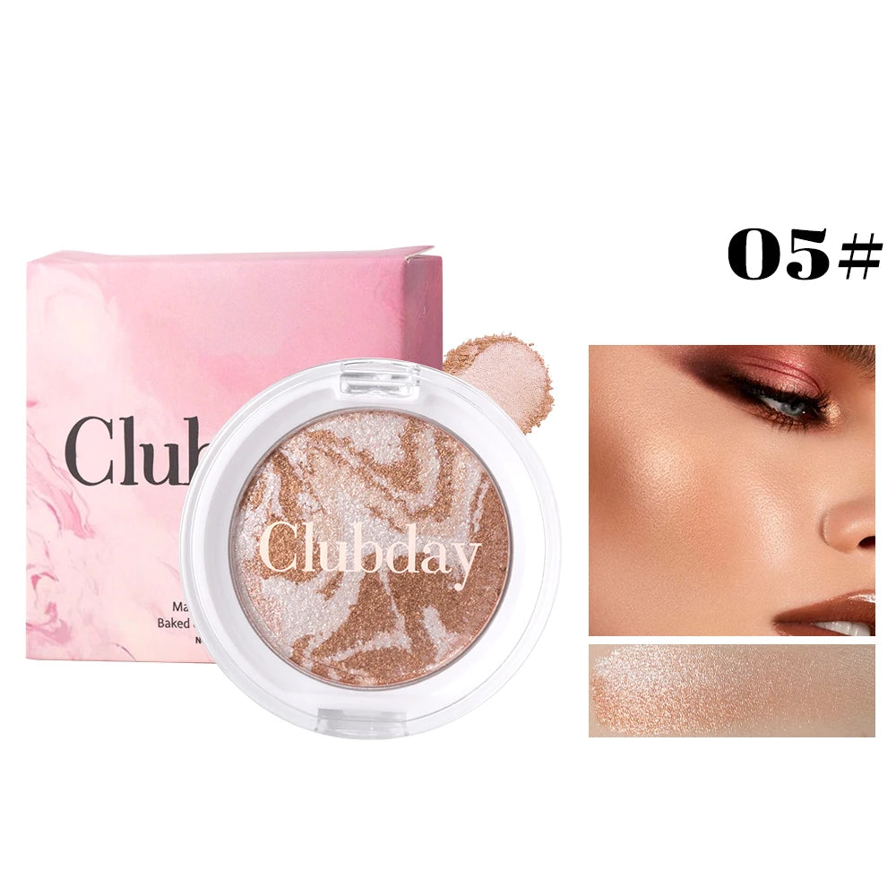 Multi-Color Blush & Highlighter Palette | Pearl Illuminator Blush Highlighter Palette QXL 05 3.5g