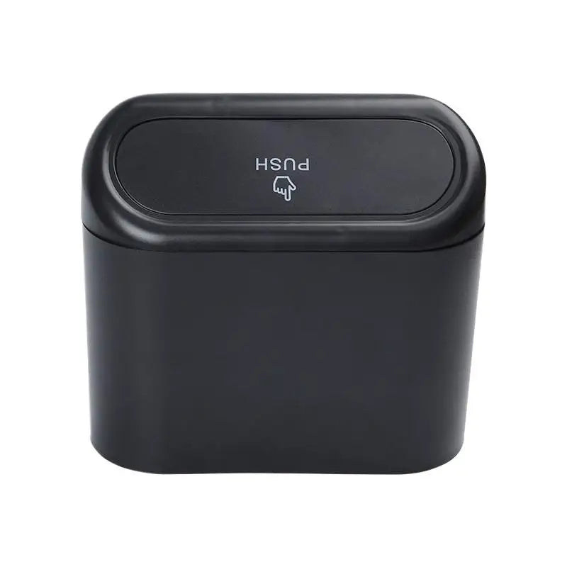 Car Trash Can with Lid – Portable Leak-Proof Vehicle Bin Car Trash Can QXL