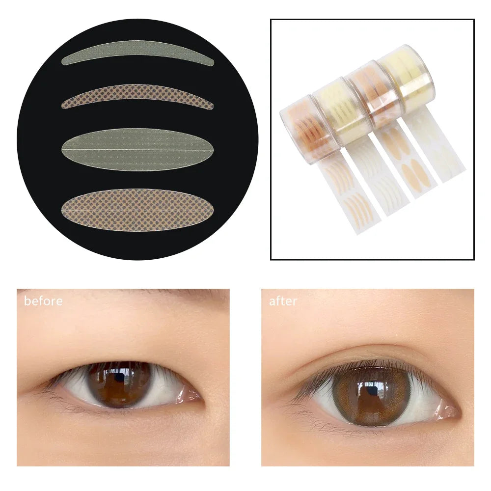 2400 Pcs Invisible Double Eyelid Tape – Self-Adhesive Eye Lift Eyelid Tape Stickers QXL