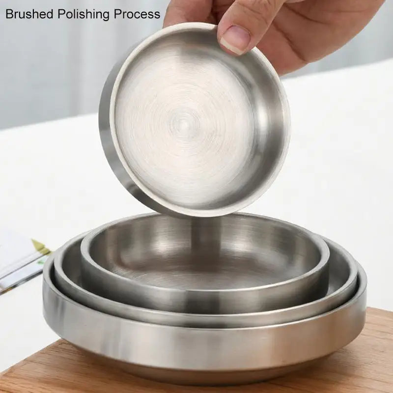 Thickened 201/304 Stainless Steel Bowl | Kitchen & Dining Stainless Steel Bowl QXL