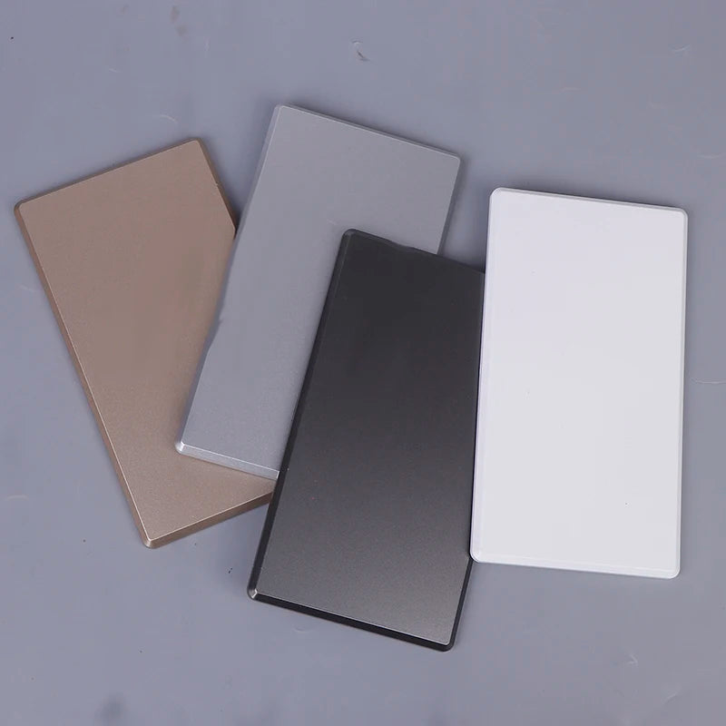 Self-Adhesive Blank Wall Panel Cover | ABS Socket Hole Plate Wall Panel Cover QXL