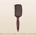 Hollow Out Anti-Static Hair Brush | All Hair Types Hair Brush QXL 3165SY-Coffee