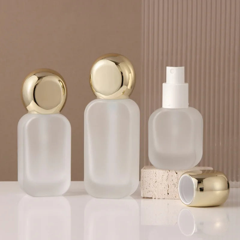 Glass Spray & Pump Bottles 20–100ml | Refillable Travel Refillable Glass Bottle QXL