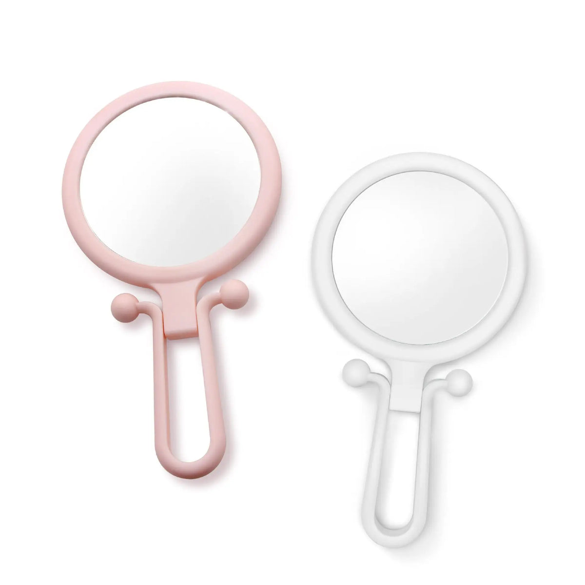Double-Sided Magnifying Handheld Mirror 2x 5x 10x Travel Magnifying Makeup Mirror QXL