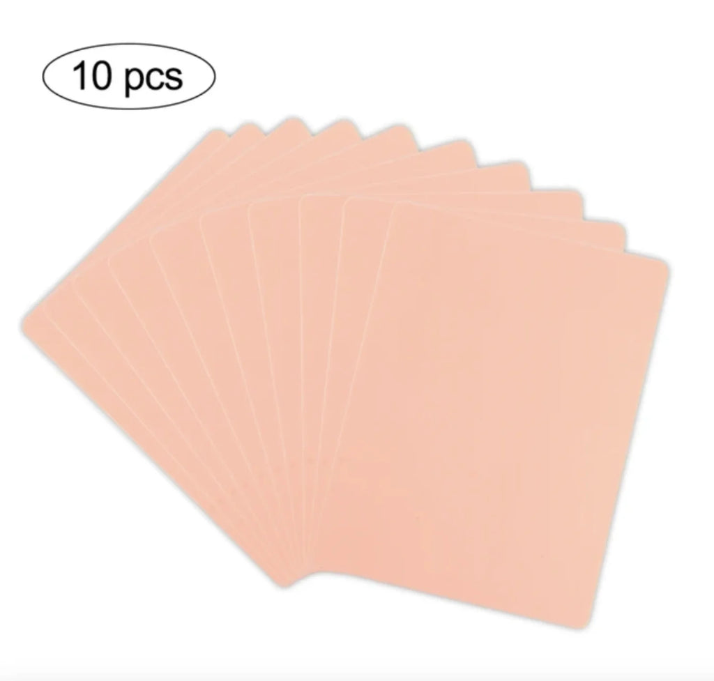 5-Pack Tattoo Practice Skin | Microblading & Eyebrow Training Tattoo Practice Skin QXL pink 5pcs
