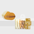 6-Pack Air Cushion Makeup Sponge Puffs | Dry & Wet Dual-Use Makeup Sponge Puff QXL Yellow (BMS260)