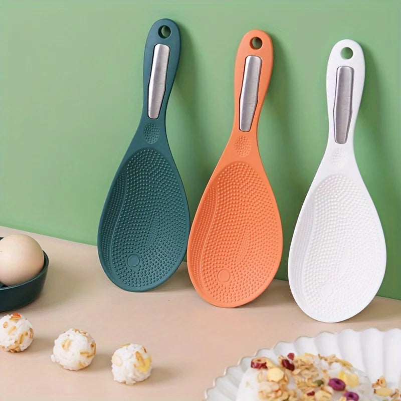 Non-Stick Plastic Rice Paddle & Spoon for Rice Cookers Rice Paddle Spoon QXL