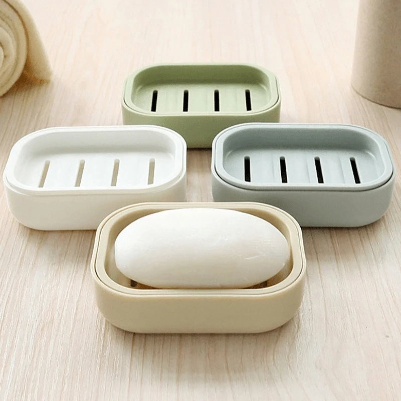 Draining Soap Dish | Decorative Bathroom Soap Holder Tray Soap Dish QXL