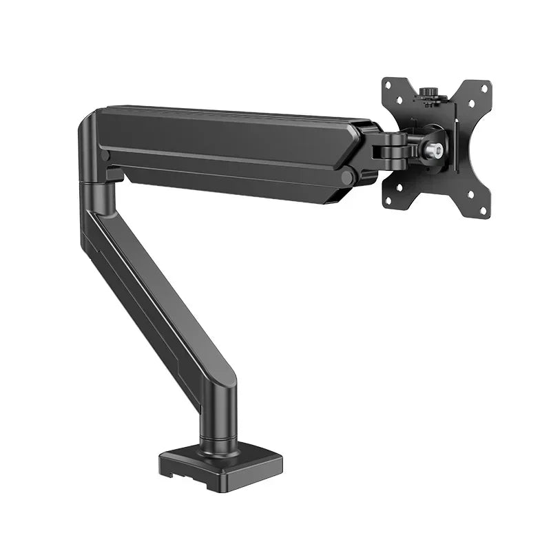 14–32" Single Monitor Arm | Adjustable Desk Mount C-Clamp Monitor Arm Mount QXL BLACK-5 F