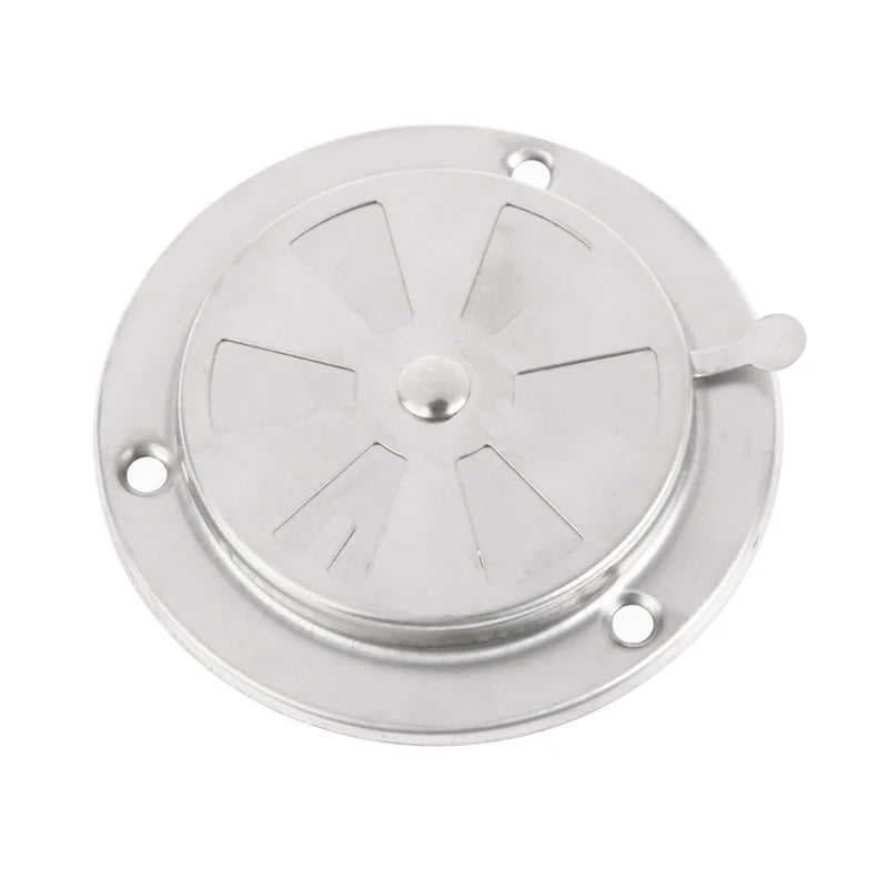 Round Adjustable Air Vent Grille 95mm 125mm | Stainless Steel Air Vent Grille QXL