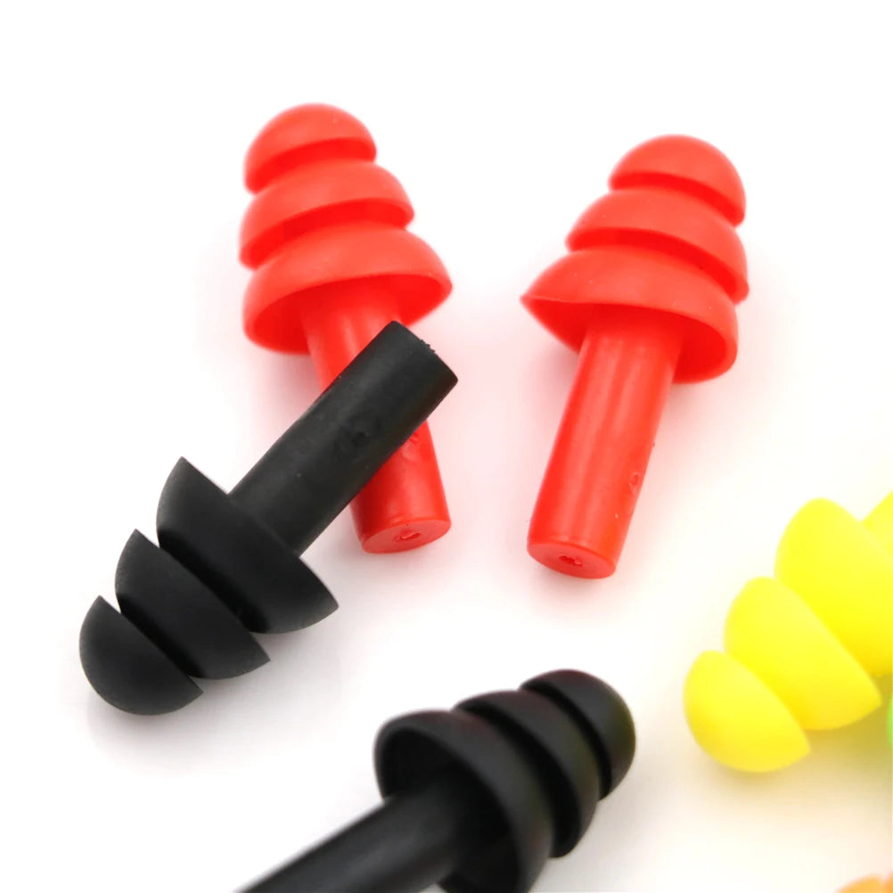 20-Pack Silicone Earplugs for Sleep, Study & Noise Reduction Silicone Earplugs QXL