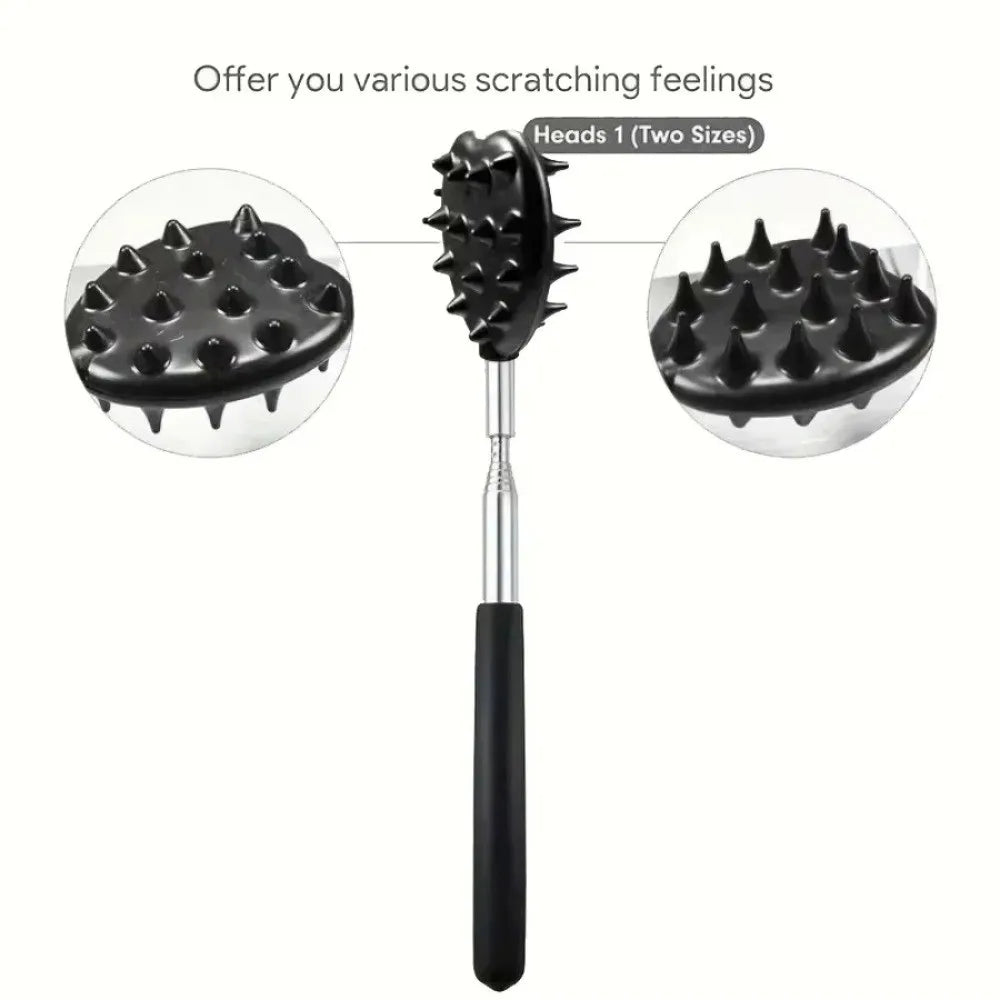 Extendable Cactus Back Scratcher & Massager – Double Head Back Scratcher Massager QXL
