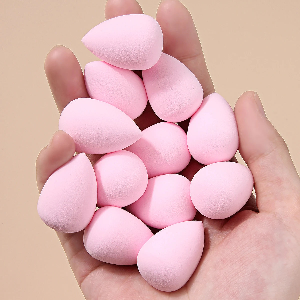 KOSSHOW Mini Teardrop Makeup Sponges 8/12-Pack | Latex-Free Makeup Sponge Set QXL