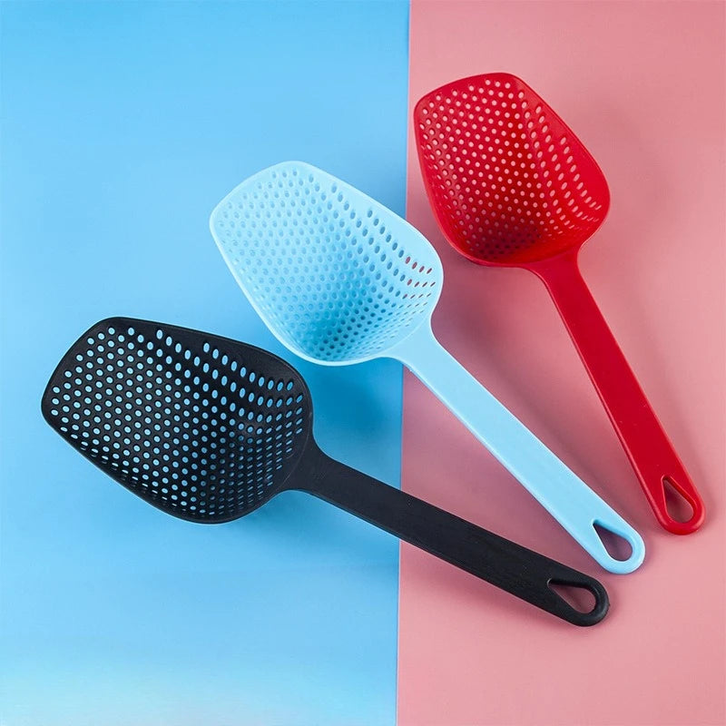 Heavy-Duty Mesh Ice Scoop & Strainer | Plastic Ice Scoop Ice Scoop Strainer QXL