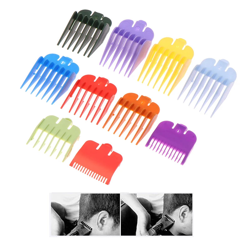 Hair Clipper Guard Combs 3–25mm | Universal 2/3/8/10-Pack Clipper Guard Combs QXL