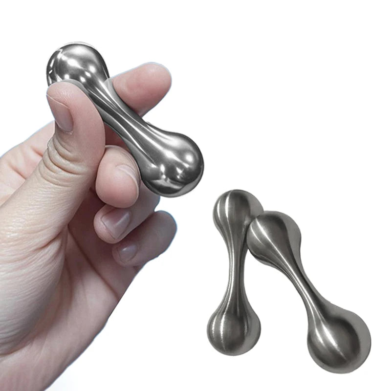 Stainless Steel Knucklebone Fingertip EDC Fidget Spinner Toy Fidget Spinner Toy QXL Default Title