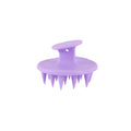 Silicone Scalp Massaging Shampoo Comb for Thick Curly Hair Scalp Massage Comb QXL purple