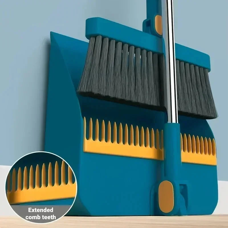 Long Handle Broom & Dustpan Set | Home, Office & Dorm Broom & Dustpan Set QXL