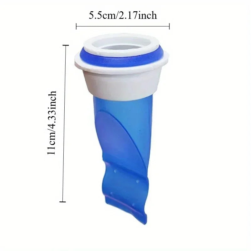 Silicone Floor Drain Trap & Backflow Preventer | Anti-Clog Drain Trap Filter QXL