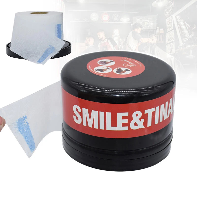 Barber Neck Strip Paper Roll Holder | Refillable Dispenser Box Neck Strip Dispenser QXL
