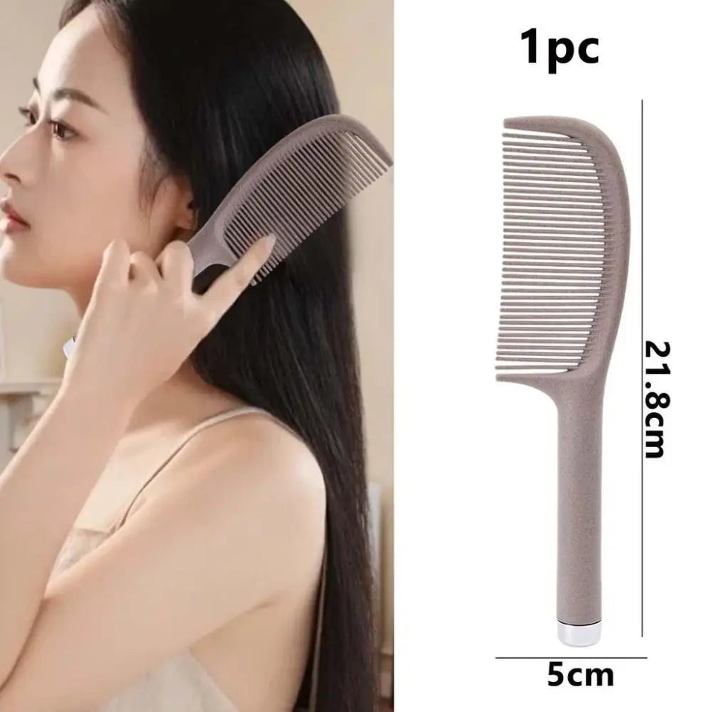 Anti-Static Coffee Extract Hair Comb | Oil Control & Detangle Hair Detangling Comb QXL