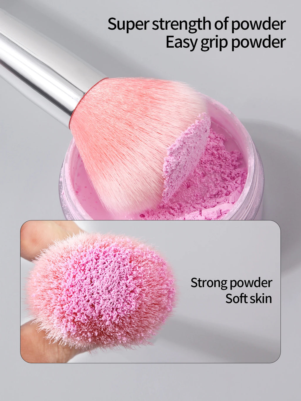KOSSHOW Fluffy Powder Blush & Contour Makeup Brush Face Makeup Brush QXL