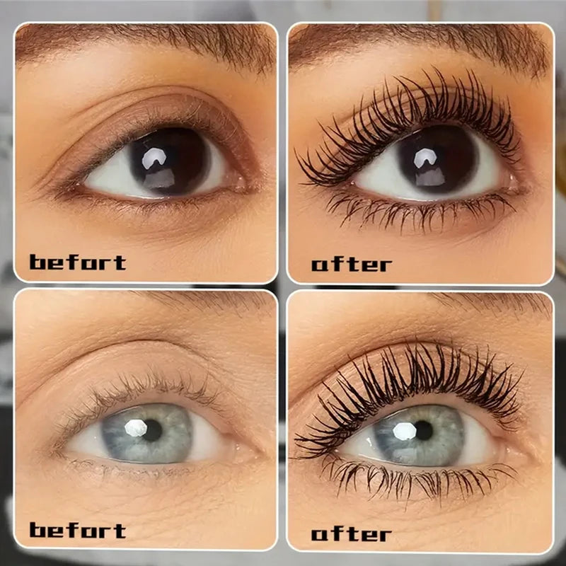 5D Silk Fiber Waterproof Mascara | Lengthening & Volumizing Volumizing Mascara QXL