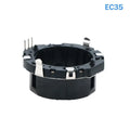 Hollow Shaft Encoder EC25 EC28 EC35 | 360° 15-Pulse Sensor Rotary Encoder QXL EC35