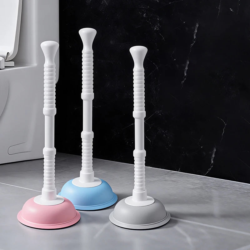 Plastic Toilet & Sink Plunger | Drain Unclogger Tool Drain Unclogger Plunger QXL