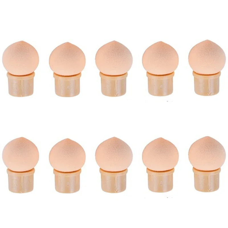 10-Pack Nail Art Sponge Heads | Gradient & Dotting Tool Nail Art Sponge Tool QXL M245 10Pcs Sharp