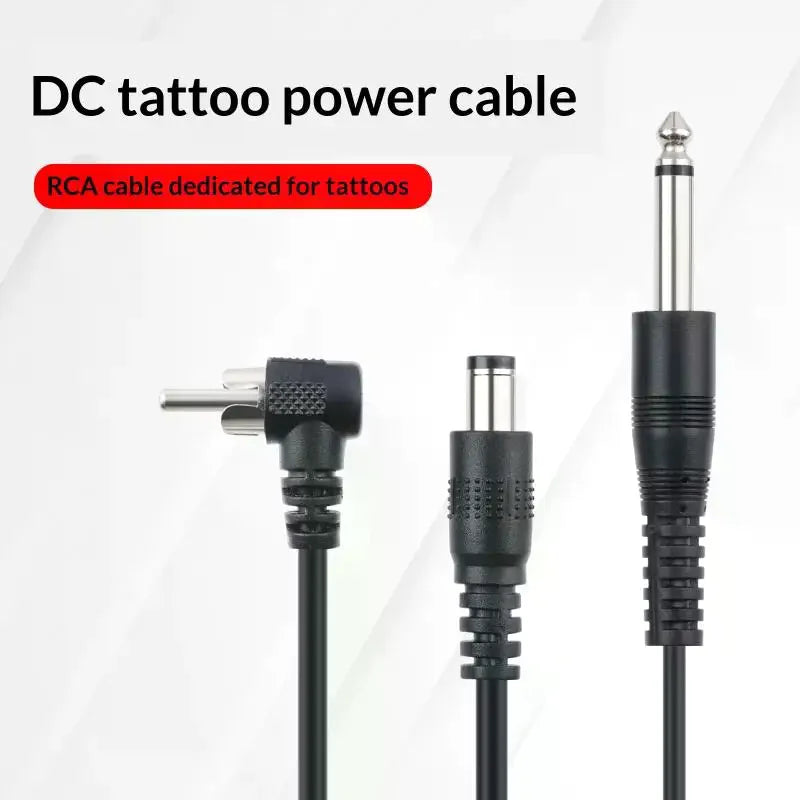 Silicone Tattoo Clip Cord DC Cable for Rotary Tattoo Machine Tattoo Machine Cable QXL