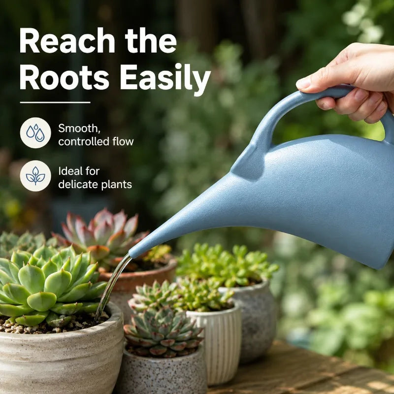 Long Spout Watering Can for Indoor Plants & Succulents Watering Can QXL
