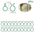 8-Figure Plant Clips for Tomatoes & Vines | Garden Support Garden Plant Clips QXL green